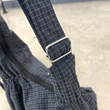 撥水ドロストチェックショルダーバッグ | non-hedge | 詳細画像24