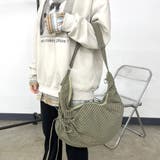 撥水ドロストチェックショルダーバッグ | non-hedge | 詳細画像8