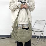 撥水ドロストチェックショルダーバッグ | non-hedge | 詳細画像9