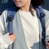 撥水チェックリュックサック | non-hedge | 詳細画像10