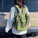 撥水チェックリュックサック | non-hedge | 詳細画像1