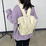 撥水チェックリュックサック | non-hedge | 詳細画像17