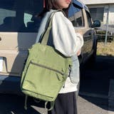 撥水チェックリュックサック | non-hedge | 詳細画像4