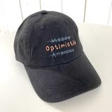 ブラック | ハードウォッシュ刺繍キャップ | non-hedge 