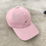 ピンク | プチロゴ刺繍キャップ | non-hedge 
