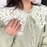 花モチーフ付け襟 | non-hedge  | 詳細画像1 