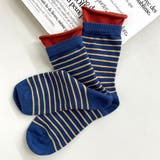 ネイビー | ボーダーソックス | non-hedge 