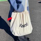 撥水配色ロゴトートバッグ | non-hedge  | 詳細画像10 