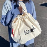 撥水配色ロゴトートバッグ | non-hedge  | 詳細画像14 