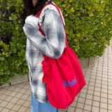 撥水配色ロゴトートバッグ | non-hedge  | 詳細画像19 