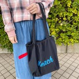 撥水配色ロゴトートバッグ | non-hedge  | 詳細画像24 