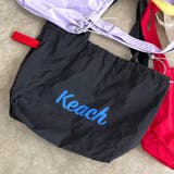 ブラック | 撥水配色ロゴトートバッグ | non-hedge 