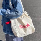 撥水配色ロゴトートバッグ | non-hedge  | 詳細画像34 