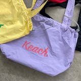 ラベンダー | 撥水配色ロゴトートバッグ | non-hedge 