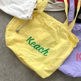 イエロー | 撥水配色ロゴトートバッグ | non-hedge 