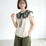 刺繍レース付け襟 | non-hedge  | 詳細画像1 