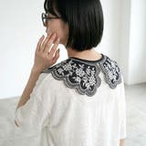 刺繍レース付け襟 | non-hedge  | 詳細画像4 