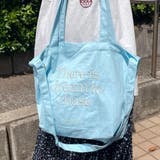 サックスブルー | 刺繍ロゴトートバッグ | non-hedge 