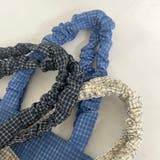 ギャザーハンドルチェックトートバッグ | non-hedge  | 詳細画像9 