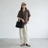 キャンバスロゴ刺繍ミニトートバッグ | non-hedge  | 詳細画像3 
