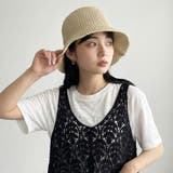 ベージュ | ワイヤークロシェハット | non-hedge