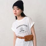 キャメル | 合成皮革ウエストベルトポーチ | non-hedge 