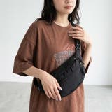 ブラック | 撥水配色ボディーバッグ | non-hedge 
