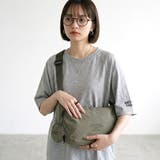 グレー | ポーチ付き撥水ショルダーバッグ | non-hedge