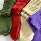 【SOTOASOBI】カラールーズソックス | non-hedge  | 詳細画像34 