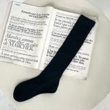 ブラック | 【SOTOASOBI】カラールーズソックス | non-hedge 