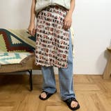 ベージュ | 柄アソートラップスカート | non-hedge