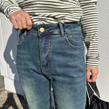 暖スリットデニムパンツ | non-hedge | 詳細画像13