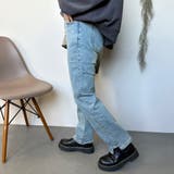 暖スリットデニムパンツ | non-hedge | 詳細画像3