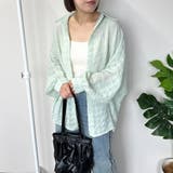 グリーン | 楊柳シアーチェックシャツ | non-hedge