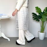 レーススカートレイヤードパンツ | non-hedge  | 詳細画像13