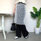 レーススカートレイヤードパンツ | non-hedge  | 詳細画像17