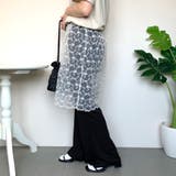 レーススカートレイヤードパンツ | non-hedge  | 詳細画像18