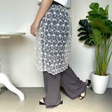 レーススカートレイヤードパンツ | non-hedge  | 詳細画像3