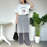 レーススカートレイヤードパンツ | non-hedge  | 詳細画像5