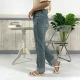裾ボタン切替デニムパンツ | non-hedge  | 詳細画像4 