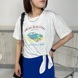 グレー | ★WEB限定★裾絞りプリントTシャツ | non-hedge