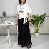 ★WEB限定★裾絞りプリントTシャツ | non-hedge | 詳細画像13