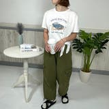 ★WEB限定★裾絞りプリントTシャツ | non-hedge | 詳細画像14