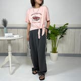 ★WEB限定★裾絞りプリントTシャツ | non-hedge | 詳細画像18