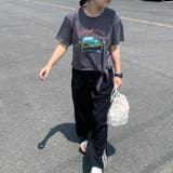 ★WEB限定★裾絞りプリントTシャツ | non-hedge | 詳細画像23