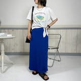 ★WEB限定★裾絞りプリントTシャツ | non-hedge | 詳細画像3