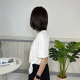 ★WEB限定★裾絞りプリントTシャツ | non-hedge | 詳細画像6