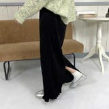 ベロアプリーツスカート | non-hedge  | 詳細画像10 