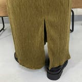 ベロアプリーツスカート | non-hedge  | 詳細画像7 