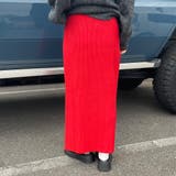 リブIラインスカート | non-hedge | 詳細画像11